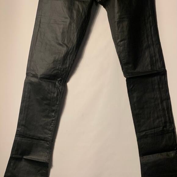 Doctrine Superstack Black Wax Mens Jeans Size 30